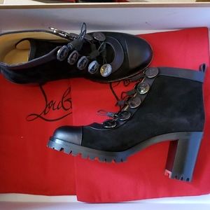 Authentic Crhistian Louboutin Ankle Boots